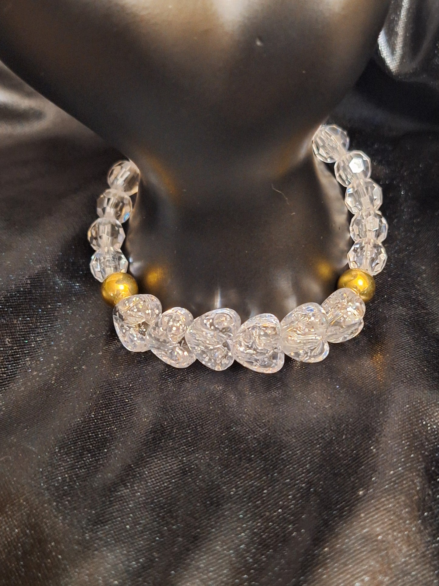 Beaded Heart Bracelet